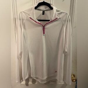Adidas Golf Essential 1/4 Zip Textured Top | women’s size large